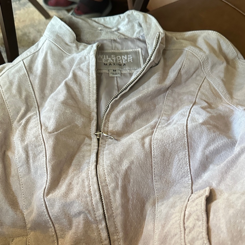 Wilson Women's Light Lavender Suede Jacket